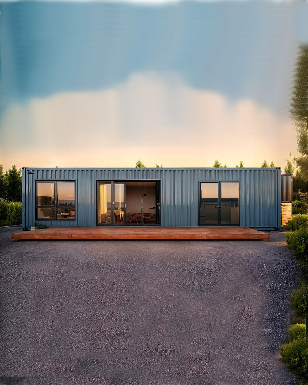 İZ-40M: Modern Yük Konteyner Ev 40 Ft | 40 m²